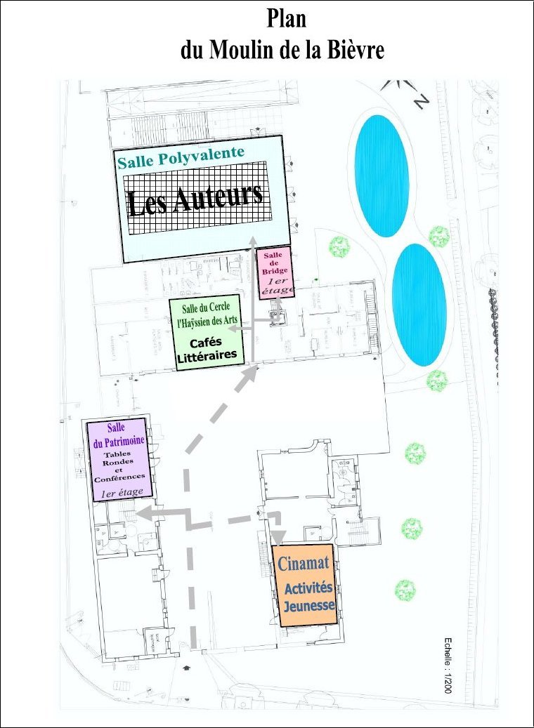 Plan des expos du salon 2012